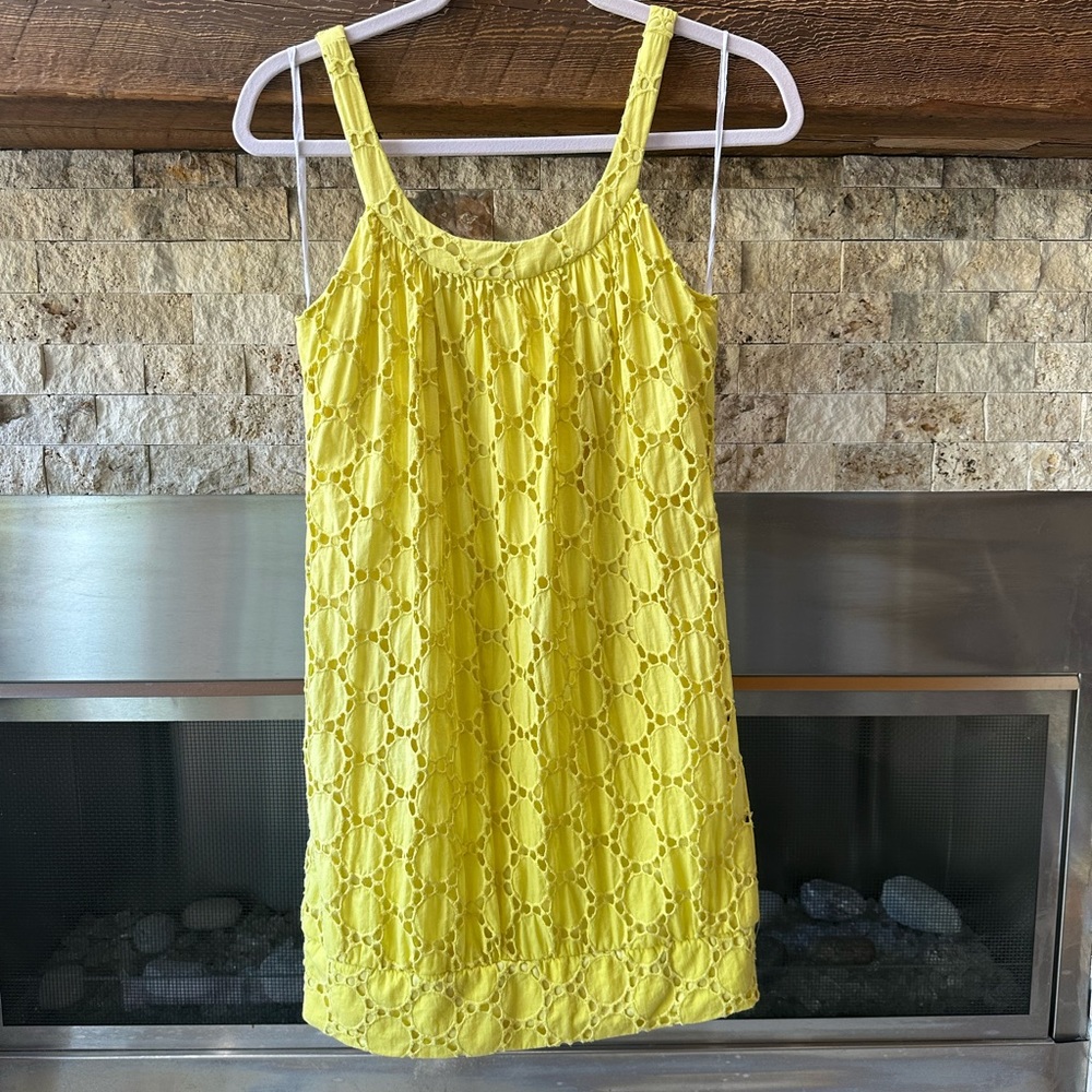 Women’s Yellow Lace Dress